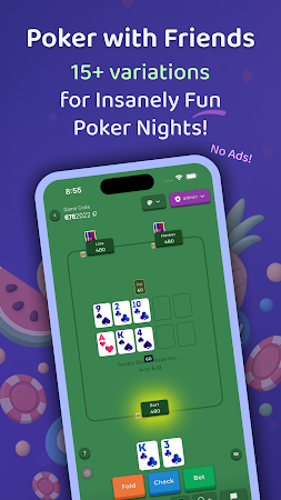 Game screenshot Poker 4 Friends: Chips of Fury mod apk