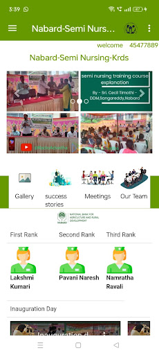 Android application Semi Nursing-Nabard-Krds screenshort