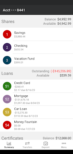 UP Arkansas FCU Xpress Screen 2