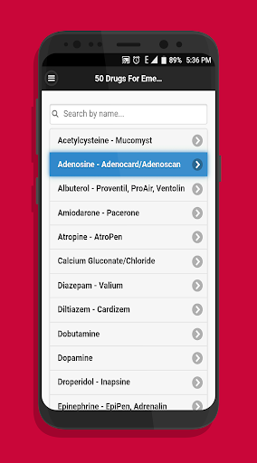 Common 50 Drugs For Emergency Screen 3