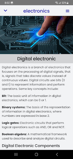 Electronics Course Screenshot 4 - AppWisp.com