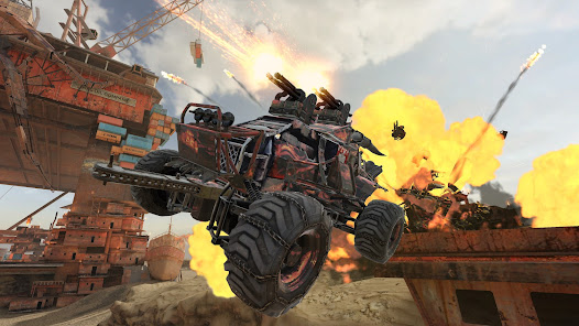 Crossout Mobile  MOD APK (Speed Map) Gallery 4