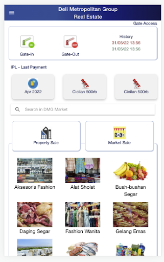 Android application DMG Real Estate screenshort