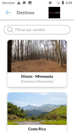 TOURIST ROAD GUIDES Screen 2