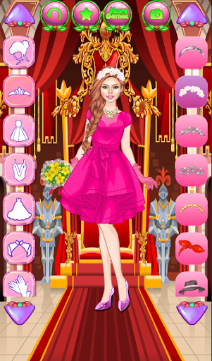 Android application Glam Dress Up Fashion Girls screenshort