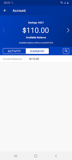 Metairie Bank Mobile Screen 3