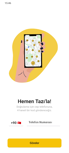 Android application Tazı screenshort