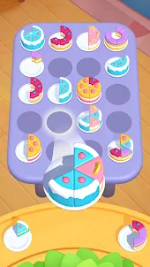 Cake Sort Games: Cортировка 3D