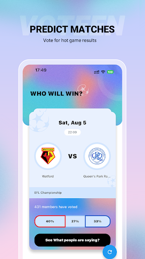 Android application Voteen screenshort