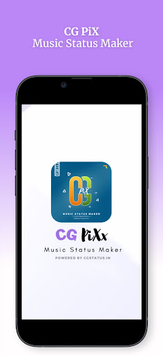 Android application CG PiX : CG Music Status Maker screenshort