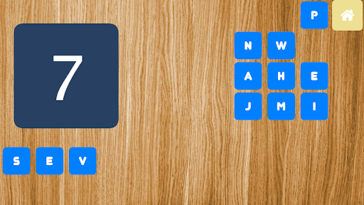 Android application Numbers in english and italian screenshort