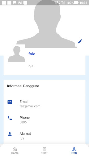 Android application Blangko Juru screenshort