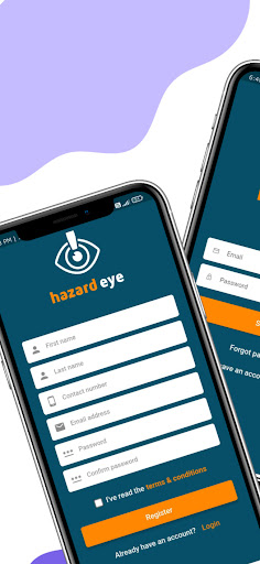 Android application HazardEye screenshort