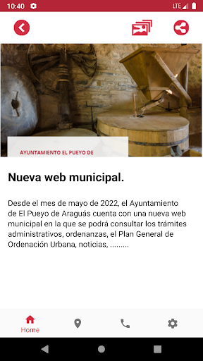 Ayto de El Pueyo de Araguás Screen 3