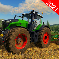 Real Tractor Modern Farming Game 2021-Tractor Game