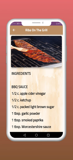 Barbeque recipes - Grilling Screen 2