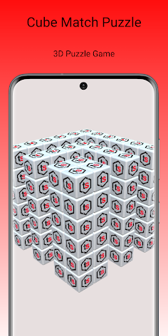Cube Match Puzzle - 3D Puzzle - Screenshot 1