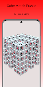 Cube Match Puzzle - 3D Puzzle