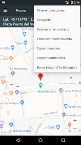 Captura 7 Mapa Coordenadas Pro android