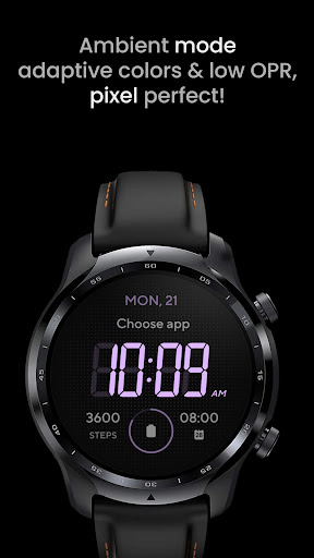 Lean Digital Watch Face screenshot 4