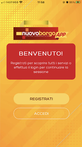 Android application nuovoborgo screenshort