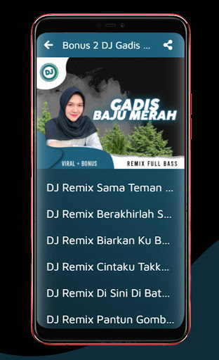 DJ Gadis Baju Merah Remix Full Bass Viral  Bonus