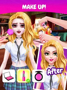 Makeover Merge Games for Girls