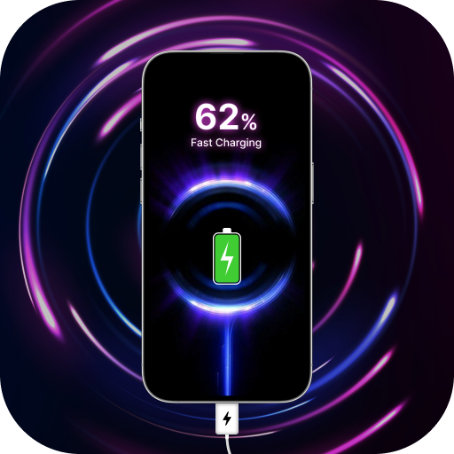 Color Battery Charge Animation