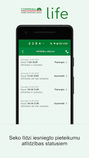 Compensa Life Latvija Screen 3
