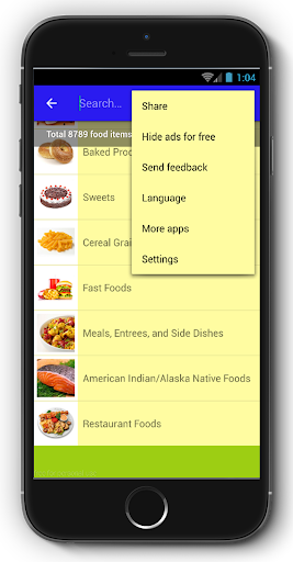 Carbohydrates - Calories