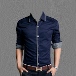 Man Casual Shirt Photo Suit Apk