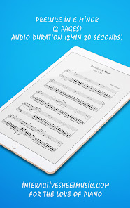 Captura de Pantalla 24 Prelude in E Minor (Piano) android