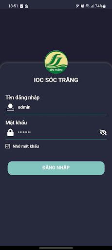 Android application IOC Sóc Trăng screenshort