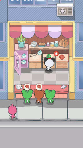 Android application Bear Bar: Cute Idle screenshort