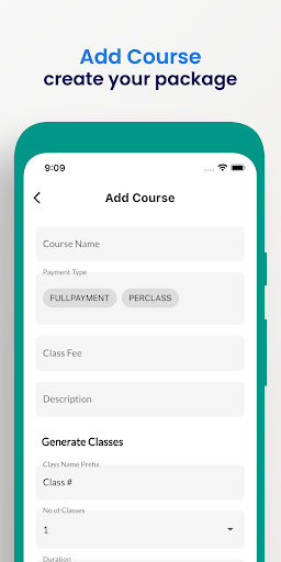 Screenshot of Schedule Flow - Track Students