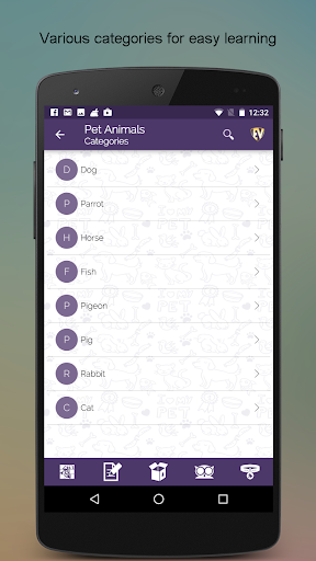 Pet Animals Dictionary Screen 2