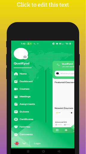 QualifyEd - Online Education Screen 3