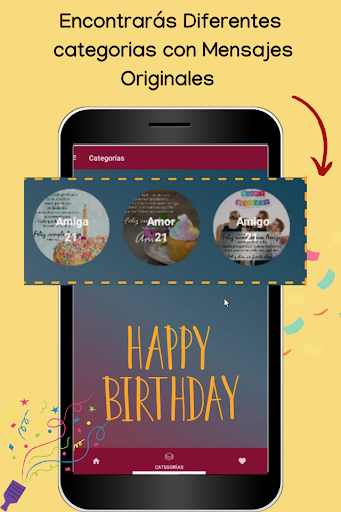 Mensajes de Cumpleaños Screen 2