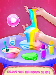 Machen Sie Fluffy Slime Maker