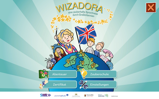 Android application Wizadora screenshort