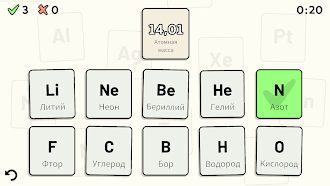 Game screenshot Periodic Table Quiz hack
