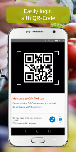 Android application GfK MyScan screenshort