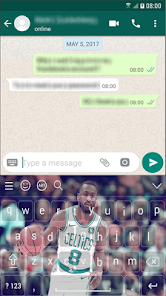 Screenshot 3 Kemba Walker Keyboard NBA android