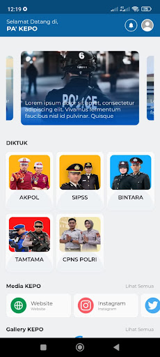 Android application PA'KEPO screenshort