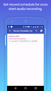 Voice Recorder for Android PRO Screenshot