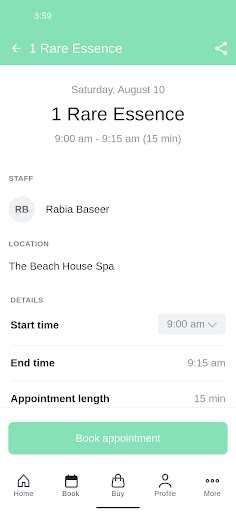 The Beach House Spa Screen 3