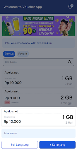 Demo VoucherKu Screenshot