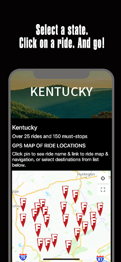 Freeman Map App Screen 3
