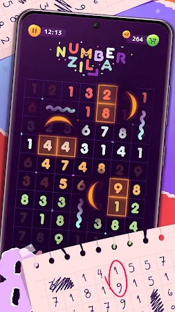 Game screenshot Numberzilla: Головоломки цифры mod apk