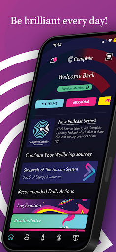 Screenshot of Complete: Wellbeing & HRV